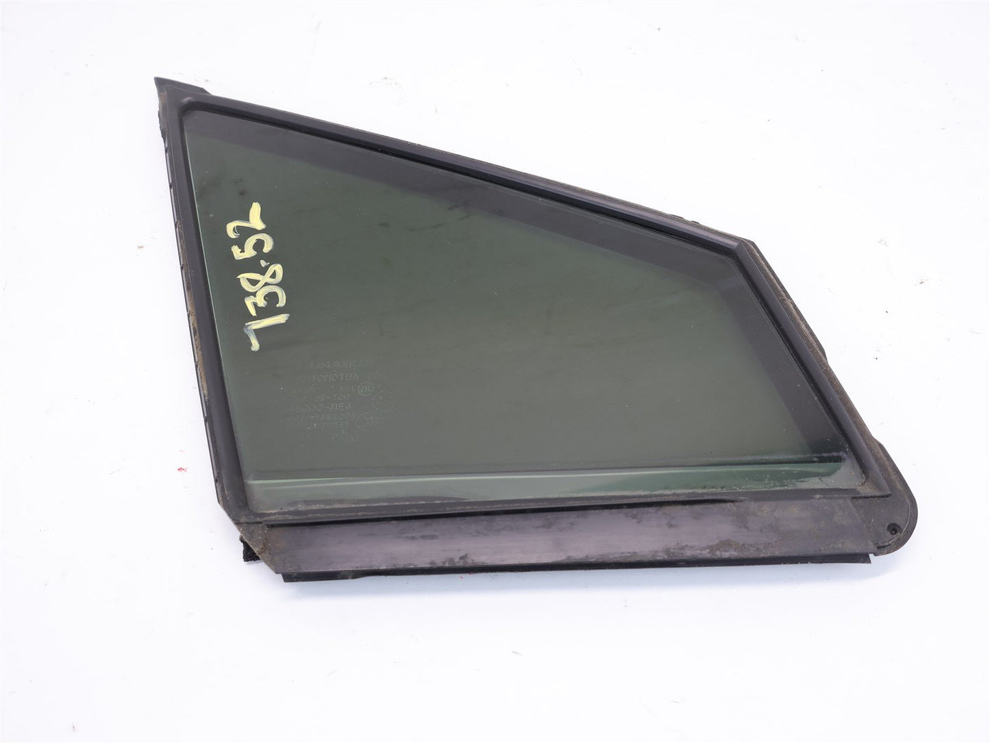 2015-2021 Subaru WRX & STI Front Door Vent Corner Glass Passenger Right RH OEM