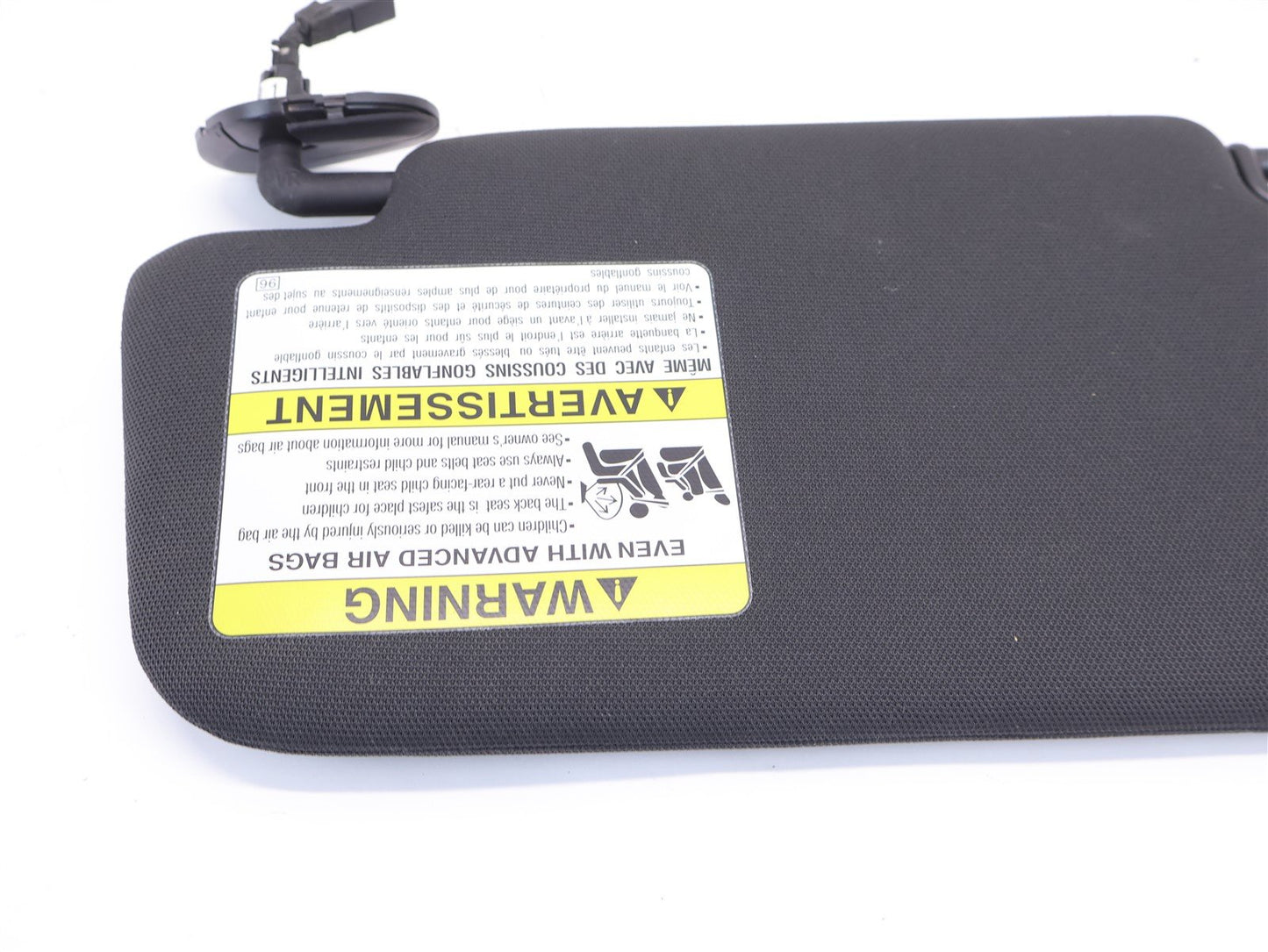 2015-2021 Subaru WRX STI Passenger Sun Visor Sunvisor RH Right OEM w/o Pre-crash