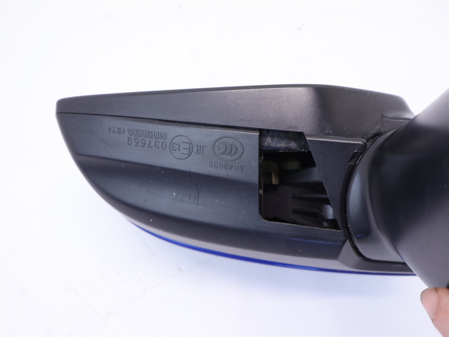 2015 Subaru WRX Driver Door Mirror Power Left LH Side Blue 2.0L Missing Trim OEM