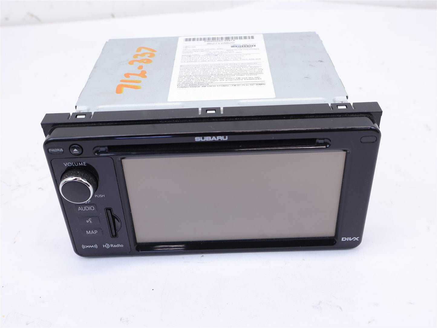 2015 Subaru WRX Radio Head Unit Stereo Receiver Navigation GPS 86271VA620 OEM