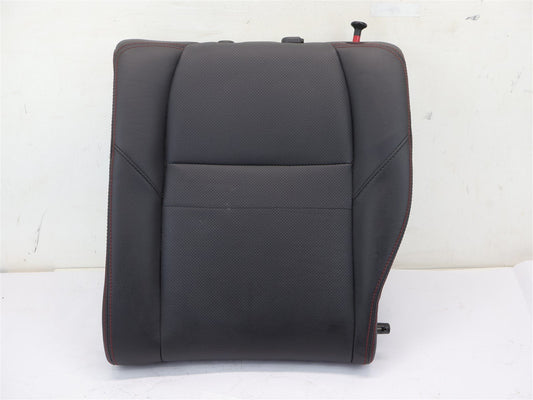 2015-2019 Subaru WRX Rear Seat Cushion Upper Left Side Black Leather OEM