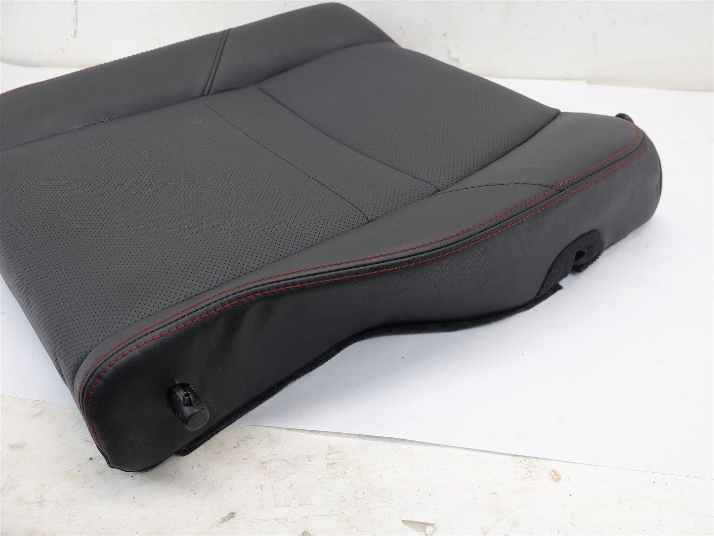 2015-2019 Subaru WRX Rear Seat Cushion Upper Left Side Black Leather OEM