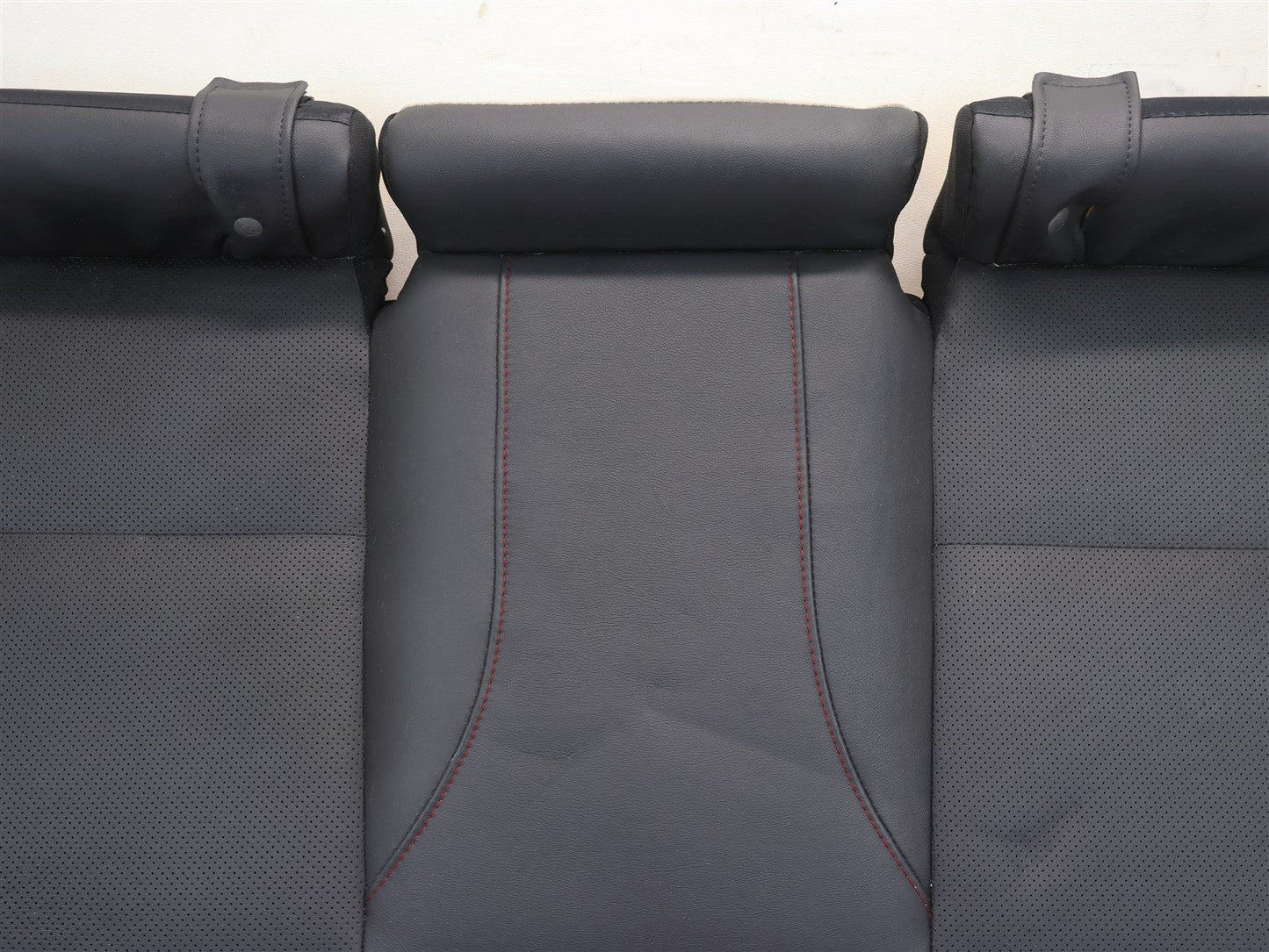 2015-2020 Subaru WRX Rear Seat Bottom Cushion Black Leather Lower OEM