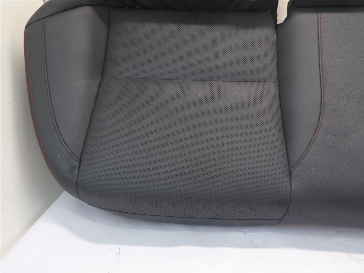 2015-2020 Subaru WRX Rear Seat Bottom Cushion Black Leather Lower OEM
