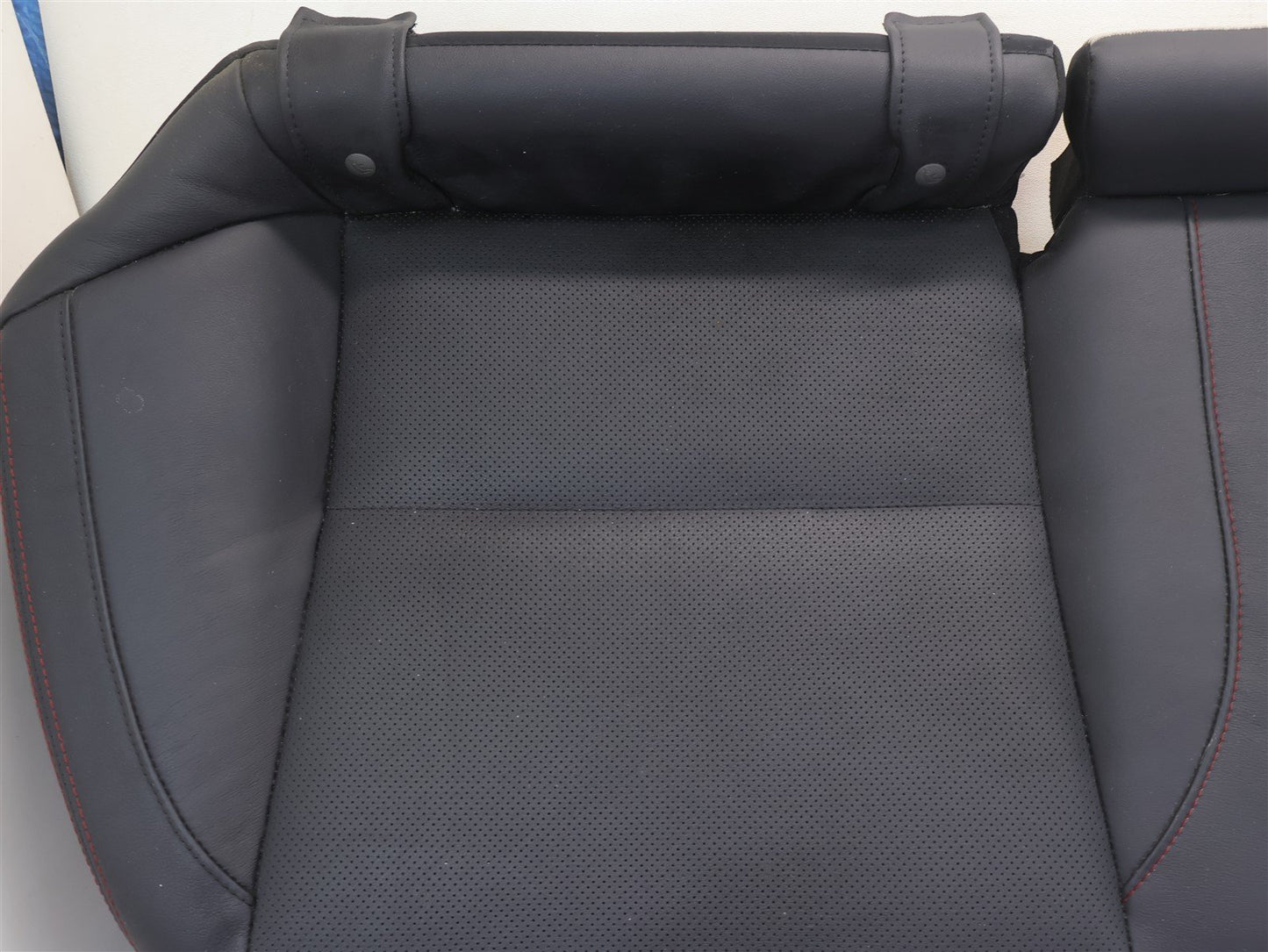 2015-2020 Subaru WRX Rear Seat Bottom Cushion Black Leather Lower OEM
