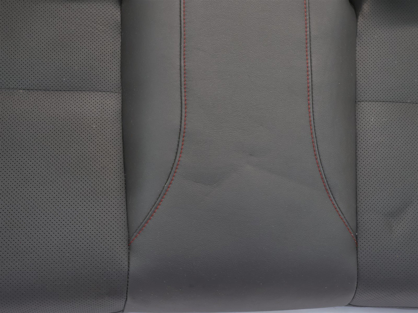 2015-2020 Subaru WRX Rear Seat Bottom Cushion Black Leather Lower OEM