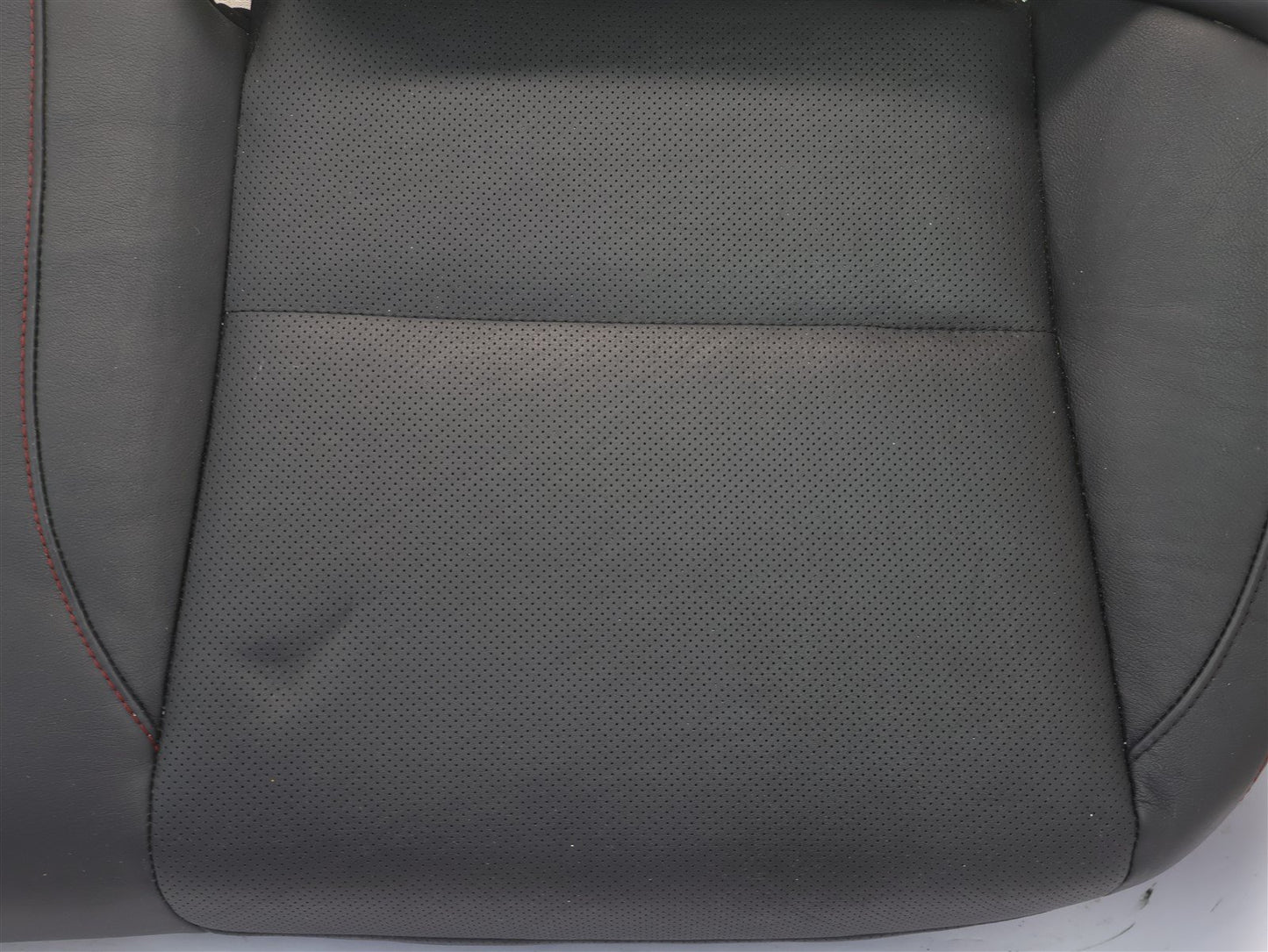 2015-2020 Subaru WRX Rear Seat Bottom Cushion Black Leather Lower OEM