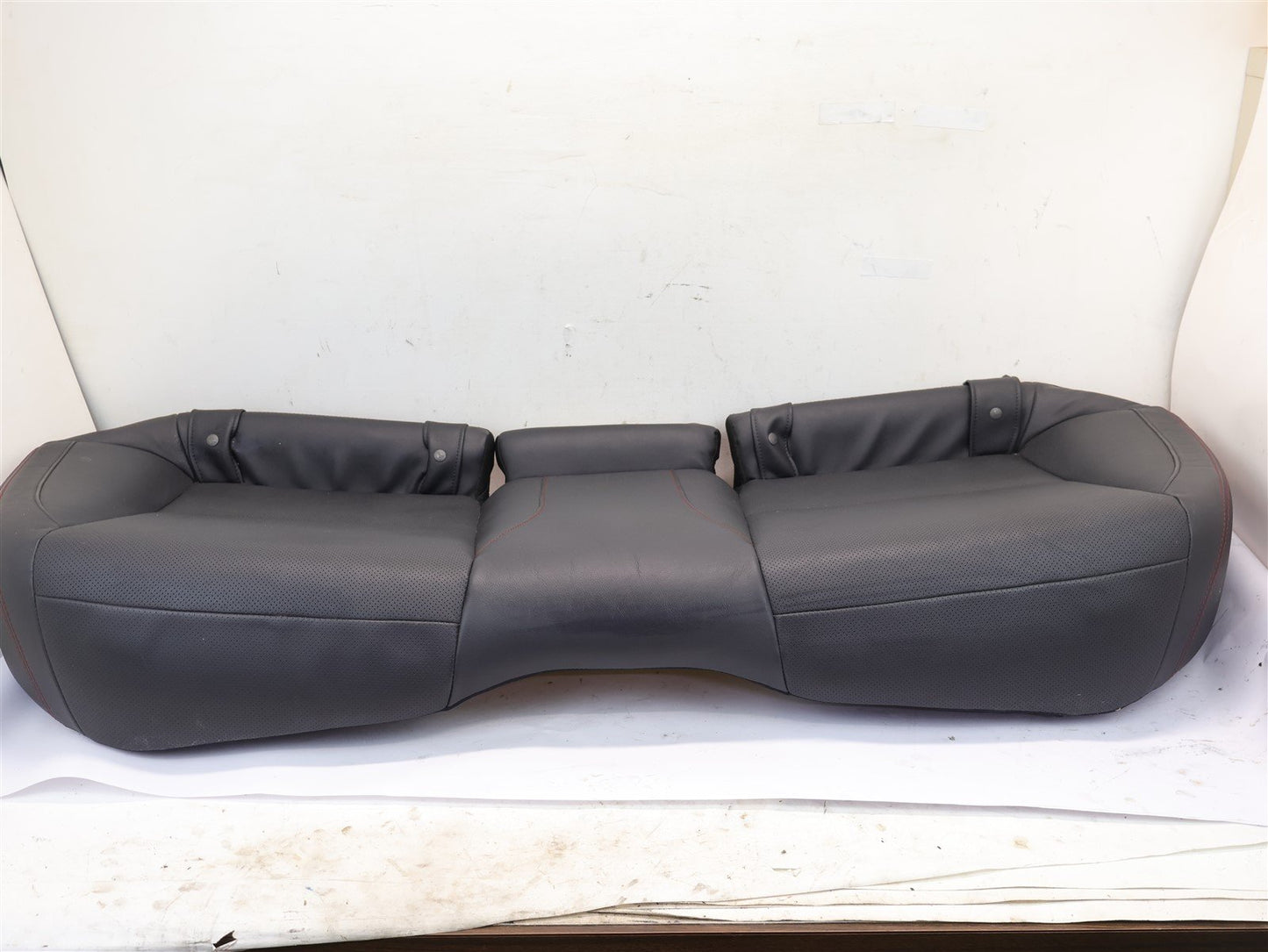 2015-2020 Subaru WRX Rear Seat Bottom Cushion Black Leather Lower OEM