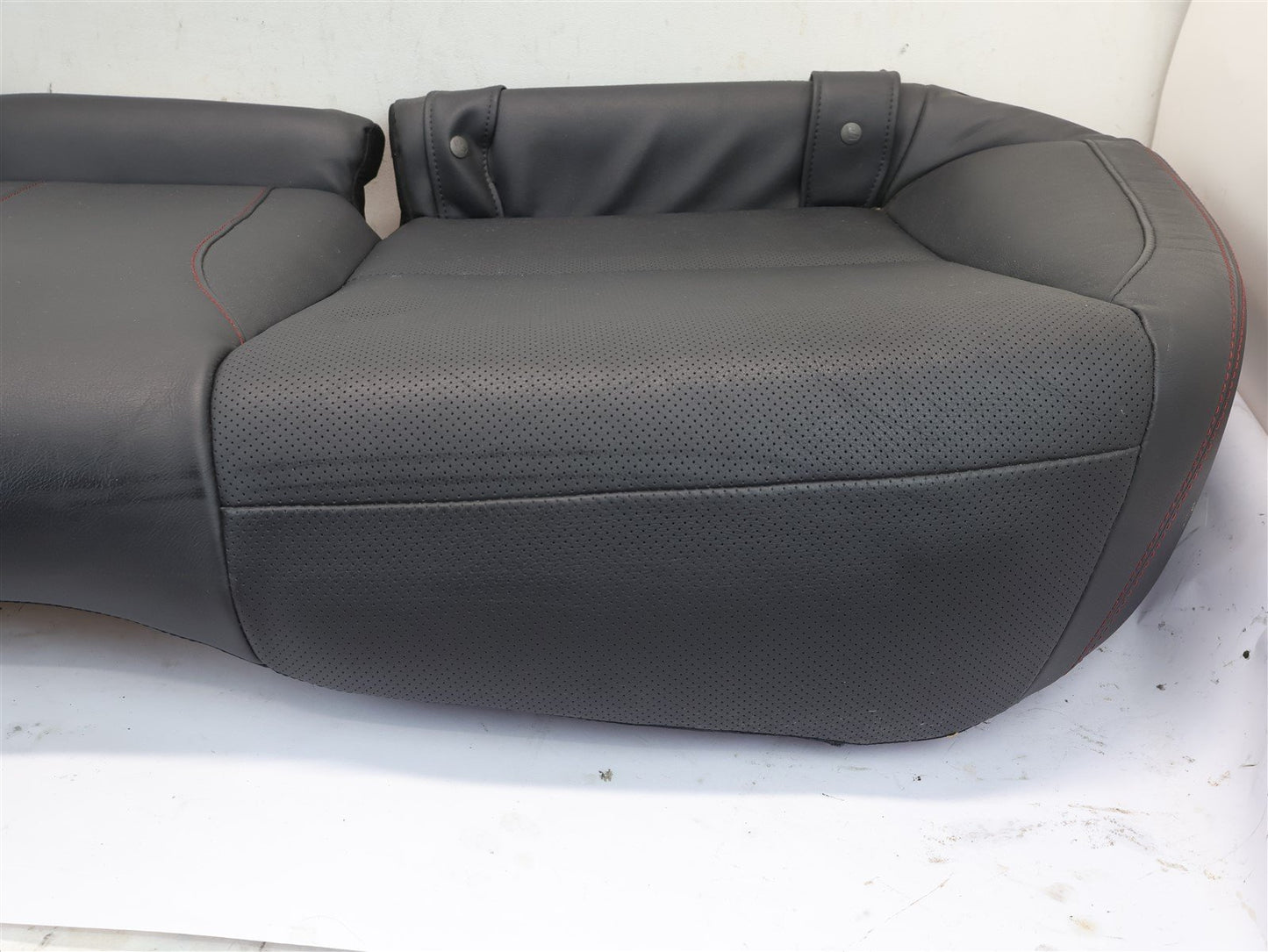 2015-2020 Subaru WRX Rear Seat Bottom Cushion Black Leather Lower OEM