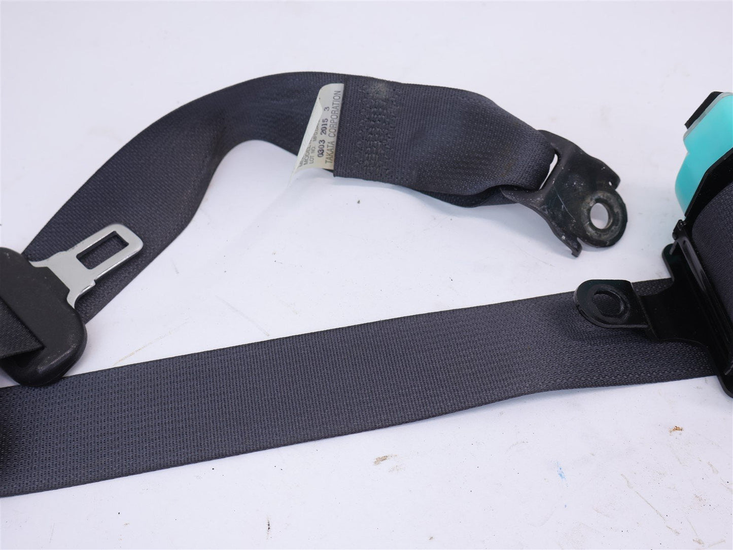 2015-2021 Subaru WRX & STI Center Rear Seat Belt Assembly Middle OEM