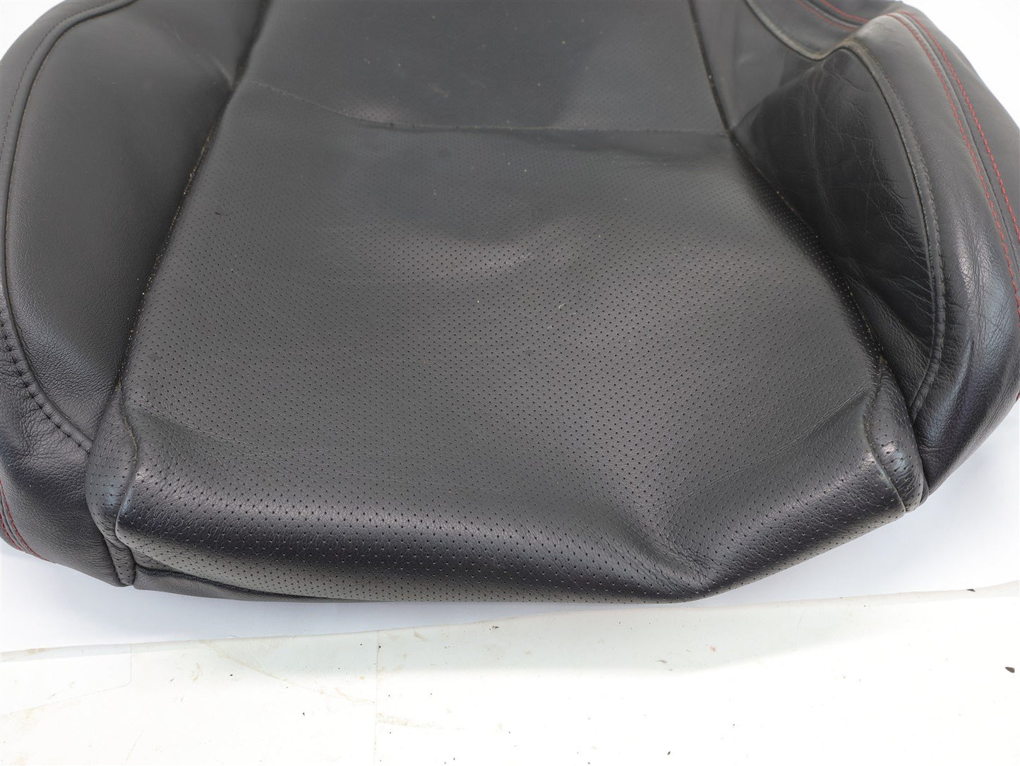 2015-2021 Subaru WRX Driver Front Seat LOWER Cover Skin Bottom Leather Left OEM