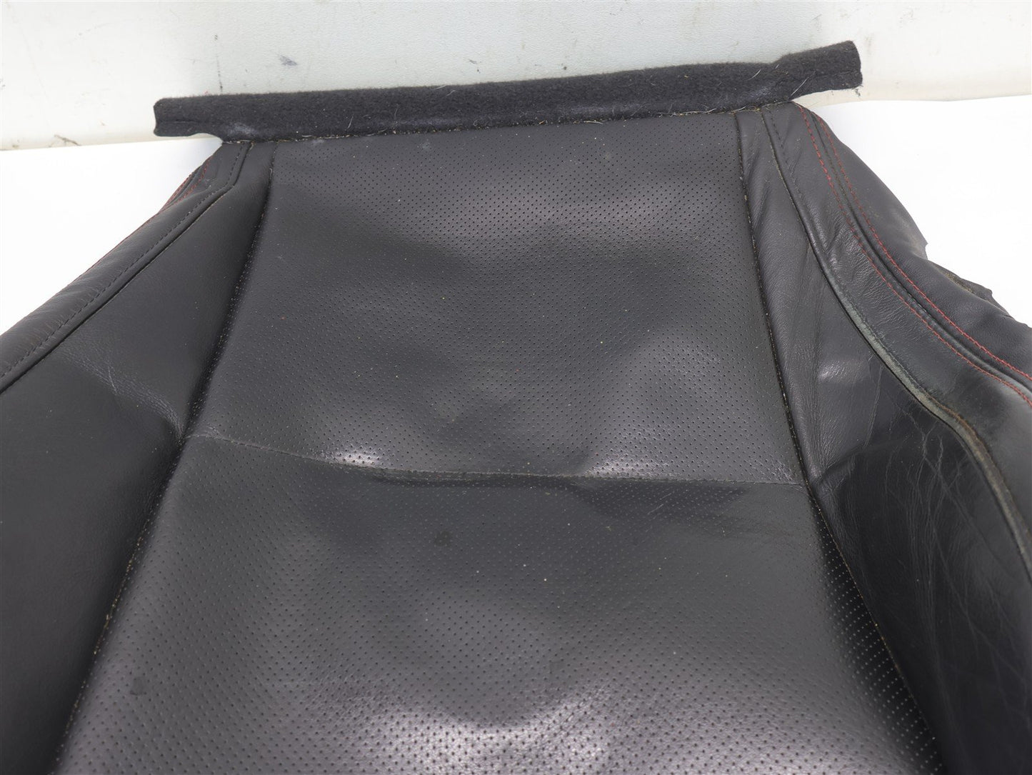 2015-2021 Subaru WRX Driver Front Seat LOWER Cover Skin Bottom Leather Left OEM