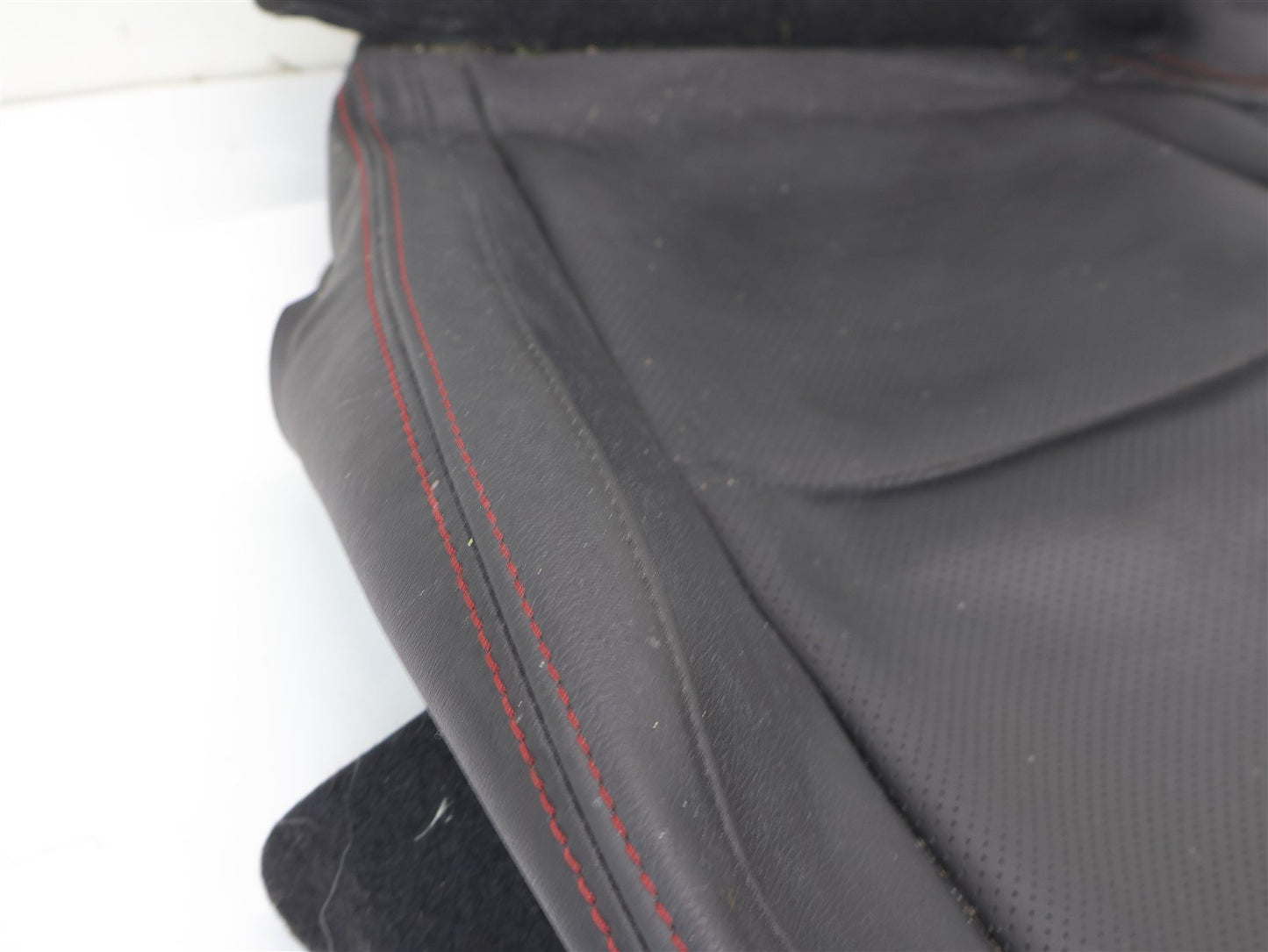 2015-2021 Subaru WRX Driver Front Seat LOWER Cover Skin Bottom Leather Left OEM