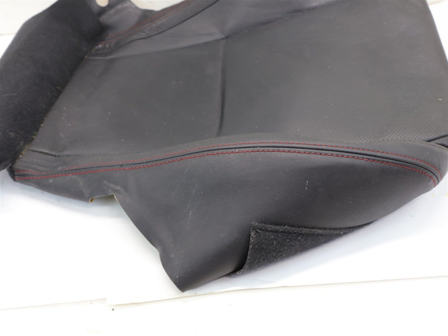 2015-2021 Subaru WRX Driver Front Seat LOWER Cover Skin Bottom Leather Left OEM
