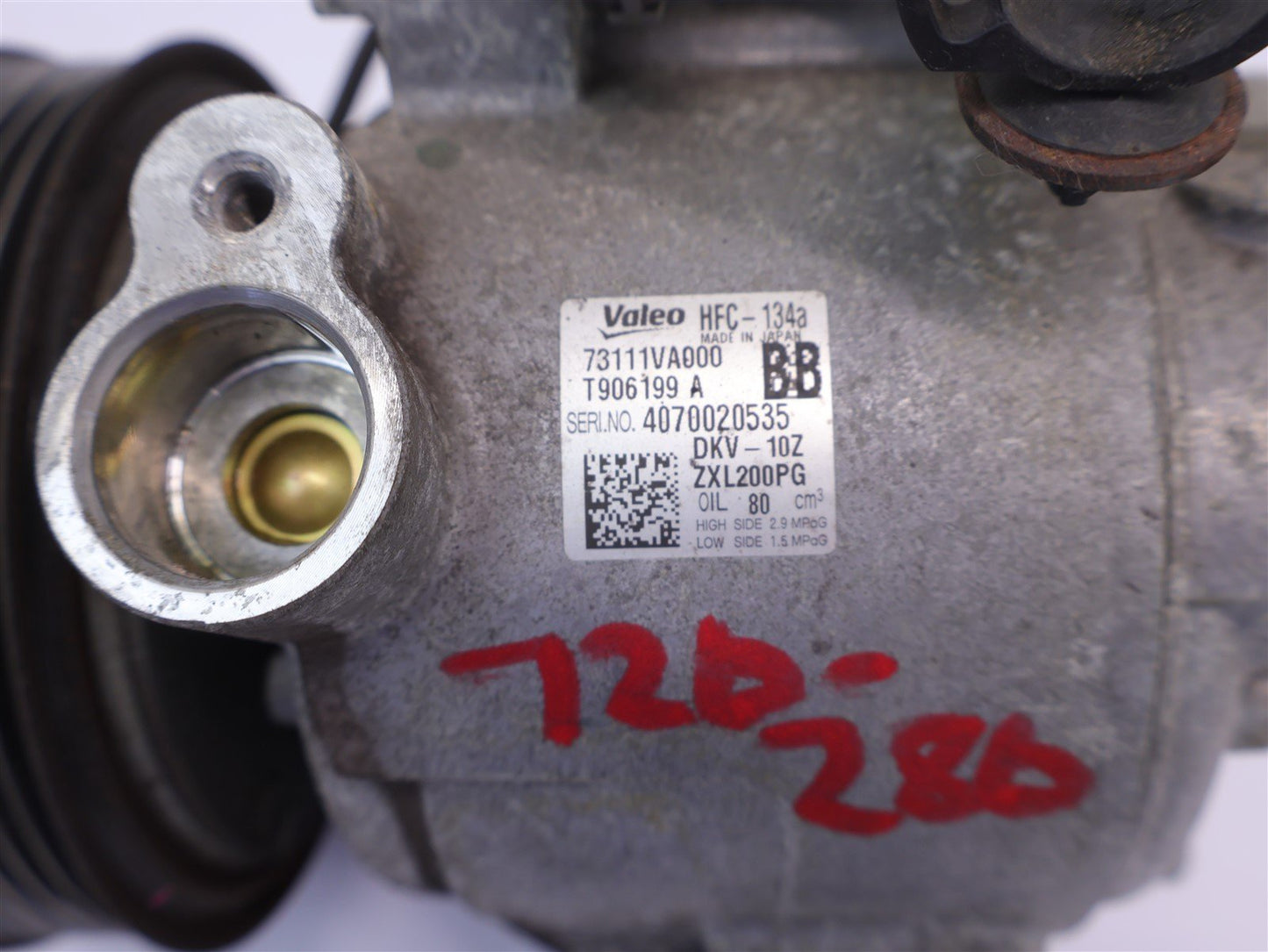 2015-2020 Subaru WRX AC Compressor Pump 2.0L Air Conditioning A/C 73111VA000 OEM