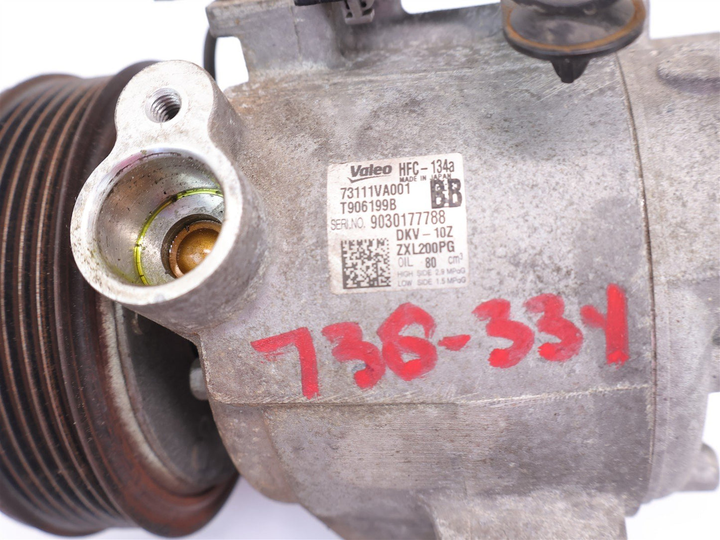 2015-2020 Subaru WRX AC Compressor Pump 2.0L Air Conditioning A/C 73111VA000 OEM
