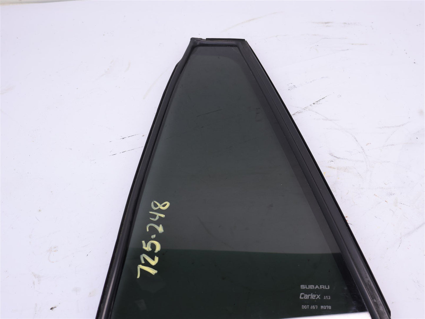 2013 Subaru Outback Driver Rear Door Vent Corner Glass LH Left OEM 2010-2014