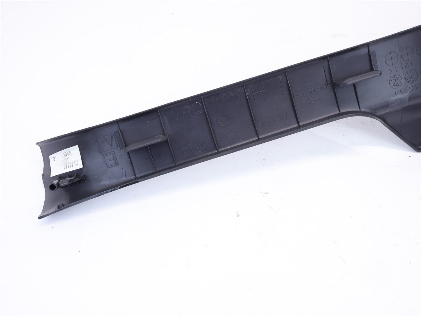2010-2014 Subaru Outback Rear Door Sill Scuff Trim 94061AJ05A LH Left Driver OEM