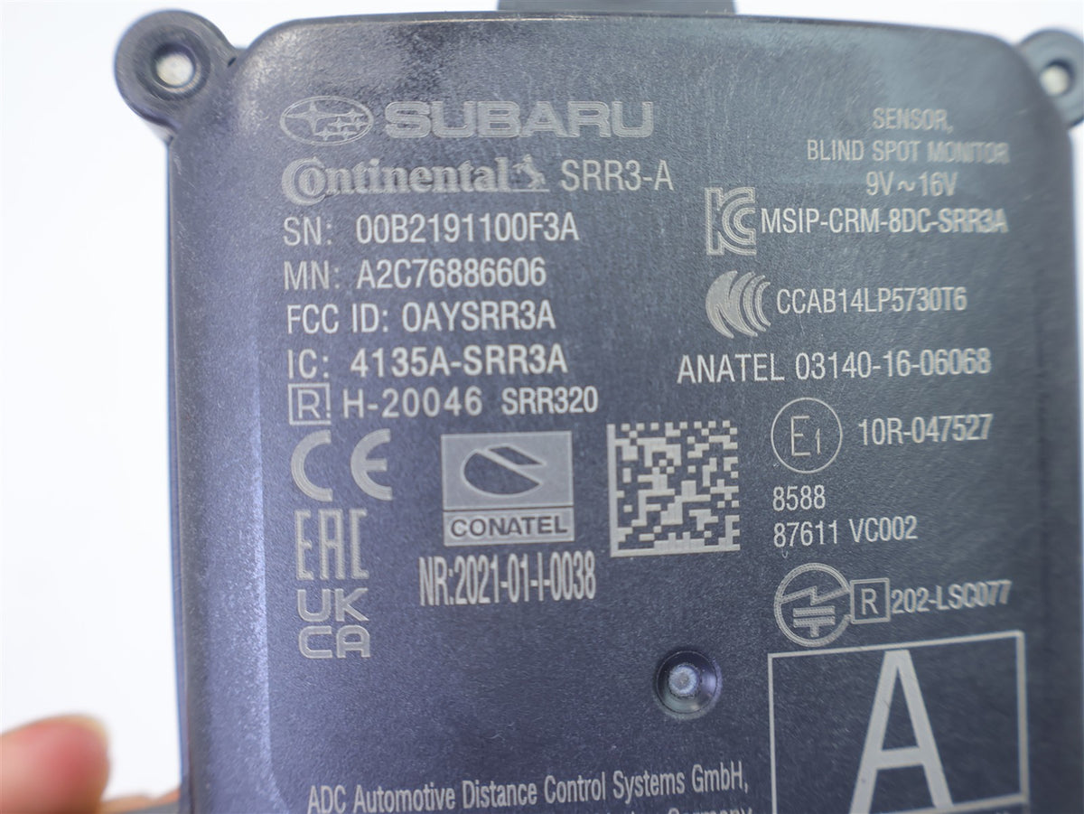 2021-2024 Subaru Forester Blind Spot Radar Module Sensor 87611CV002 LH or RH OEM