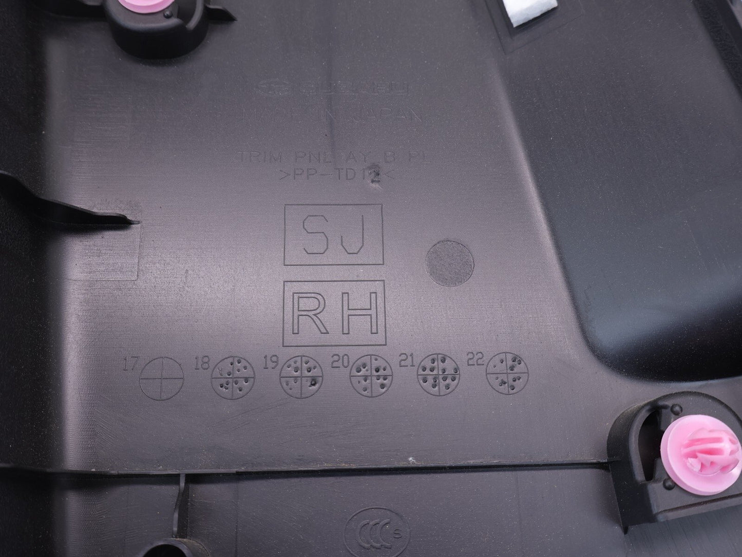 2019-2024 Subaru Forester Passenger B Pillar Trim Panel RH Right Side Lower OEM