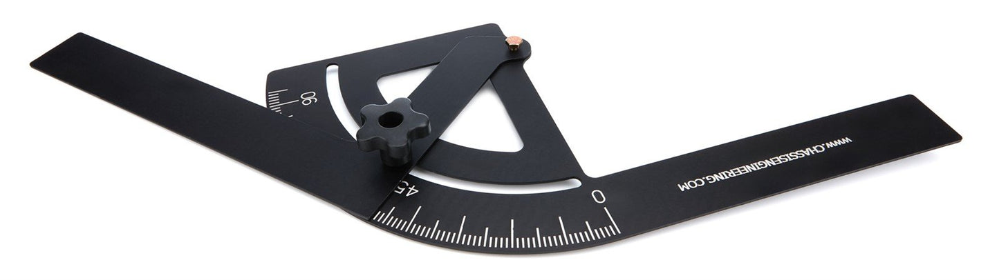 Chassis Engineering Roll Bar Angle Finder Aluminum black