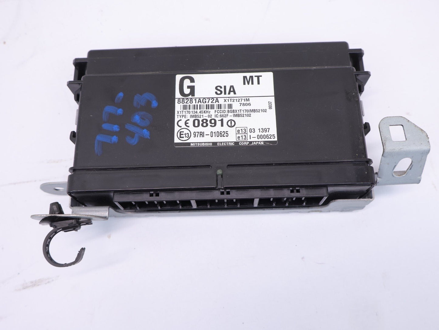 2008 Subaru Legacy GT Body Control Module BCM Computer 88281AG72A Integrated