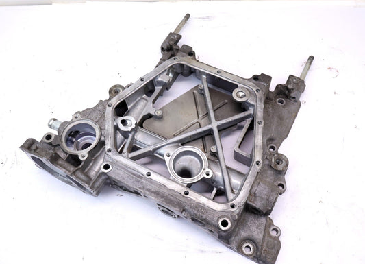 2013 Subaru XV Crosstrek Engine Upper Oil Pan Manual Trans MT OEM