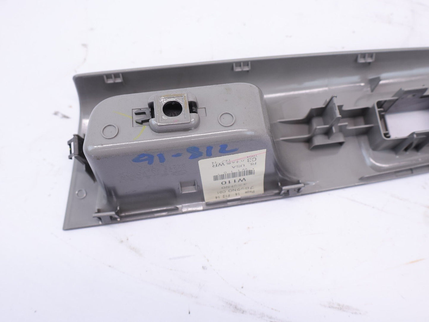 2008-2014 Subaru WRX Driver Rear Door Window Switch Trim 94266FG510 Left LH OEM