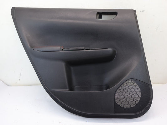 2014 Subaru WRX Driver Rear Door Panel Cover Card Trim LH Left OEM 2008-14