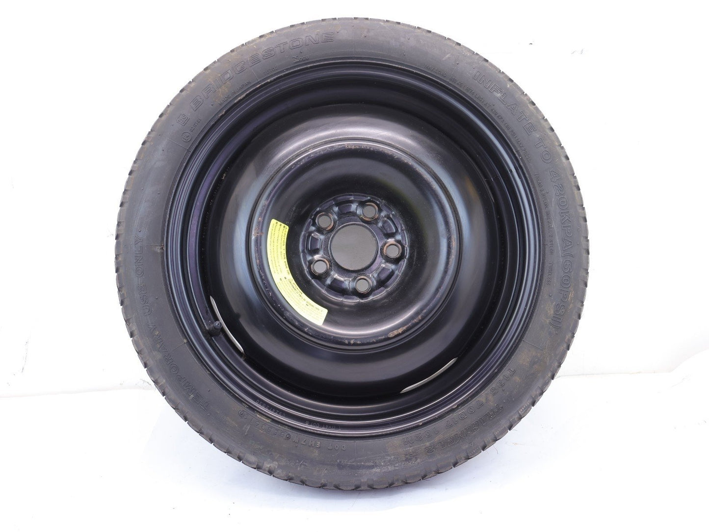 2008-2014 Subaru WRX Spare Tire Wheel 135/70D17 Donut Emergency 5x100 17" OEM