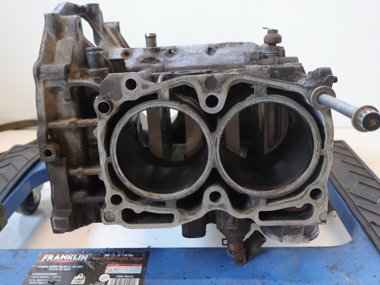 2004-2020 Subaru WRX STI Engine Case Half EJ257 Bare Empty Needs Bore OEM 04-20