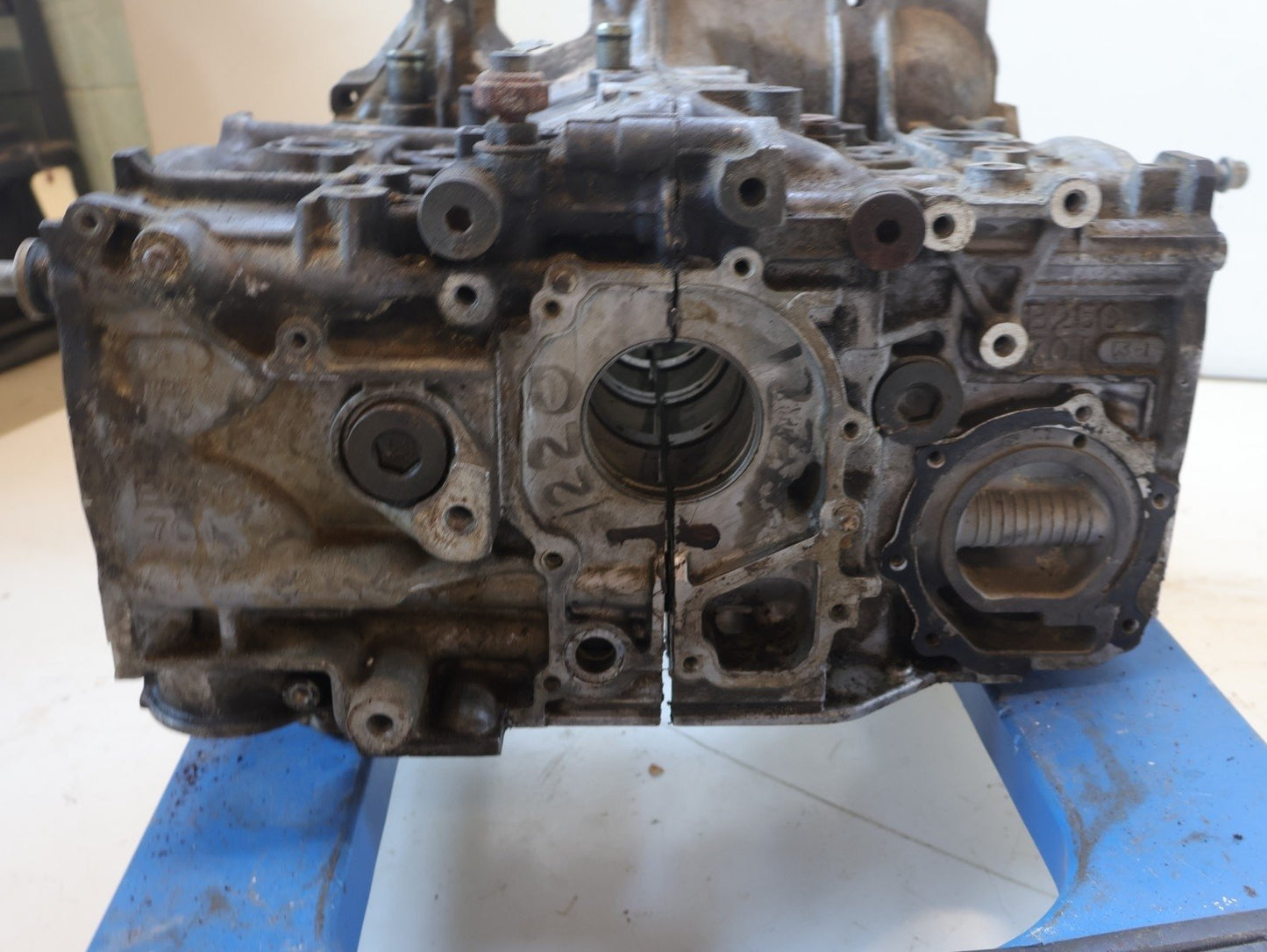2004-2020 Subaru WRX STI Engine Case Half EJ257 Bare Empty Needs Bore OEM 04-20