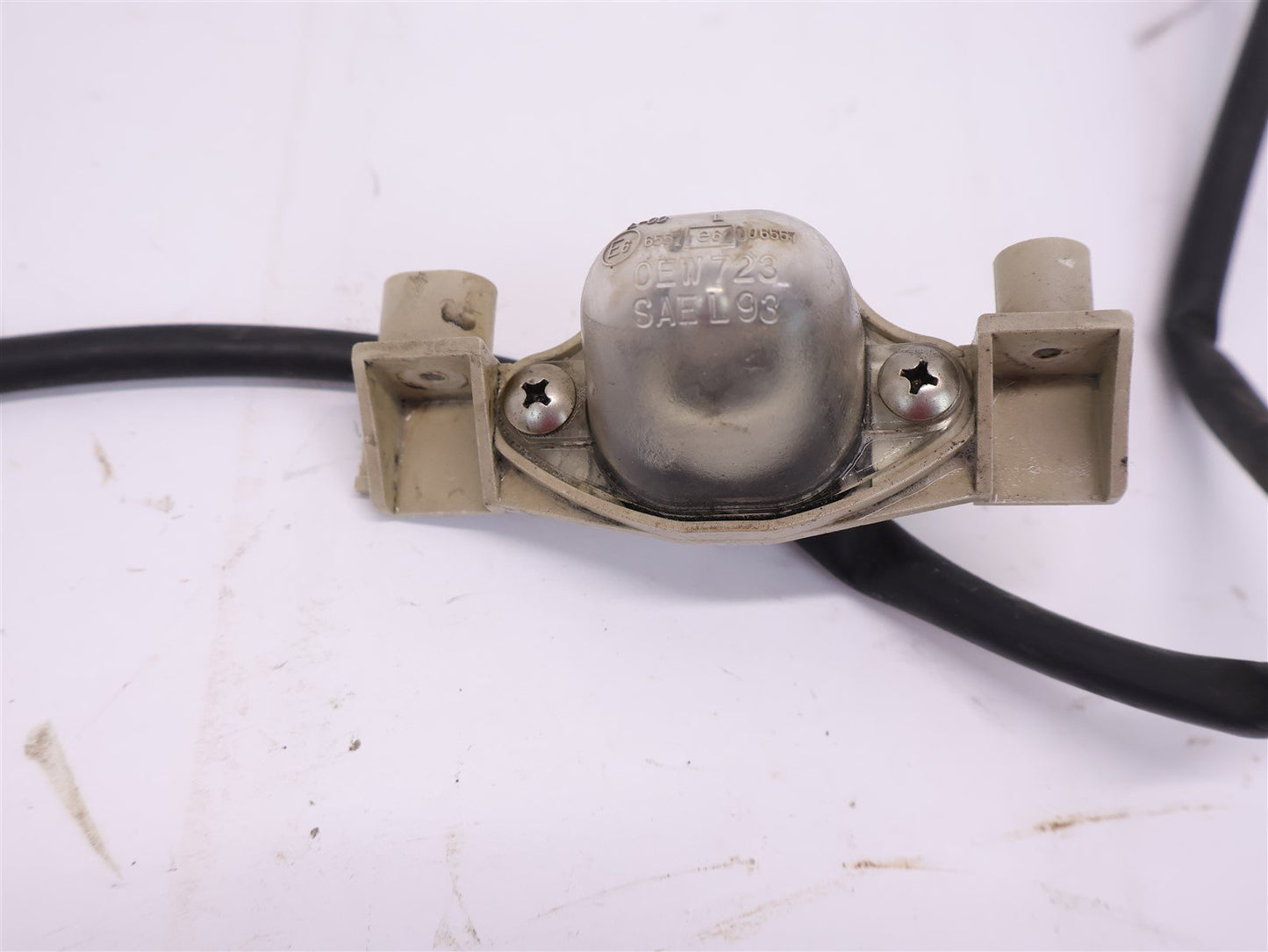 2002-2007 Subaru Impreza WRX License Plate Light Lamp Lights w/ Harness OEM