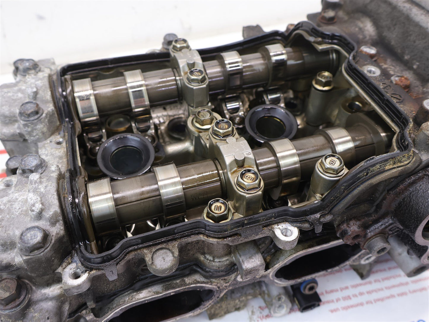 2015-2021 Subaru WRX Cylinder Head 2.0L Turbo Engine Driver LH BENT VALVES OEM