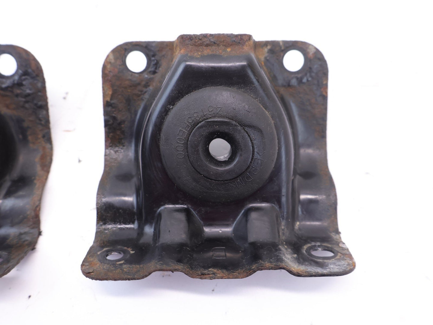 2013-2017 Subaru XV Crosstrek Radiator Mount Bracket Lower Set Pair OEM