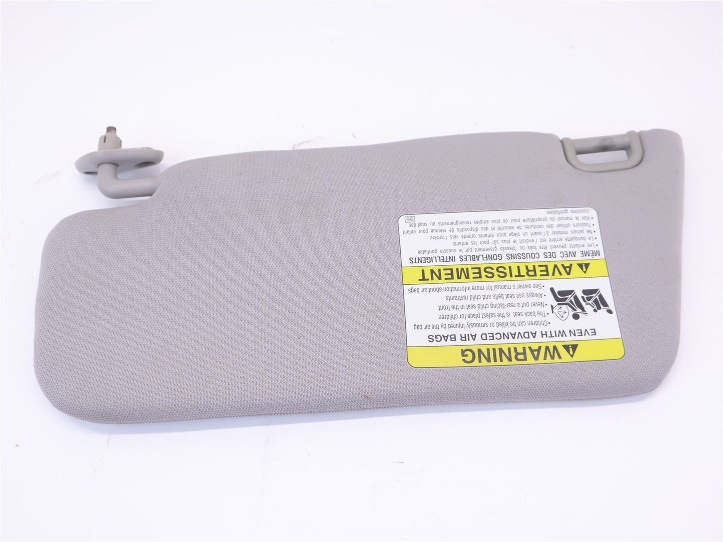 05-07 Subaru Impreza WRX STI Passenger Sun Visor Shade Sunvisor RH 2005-2007