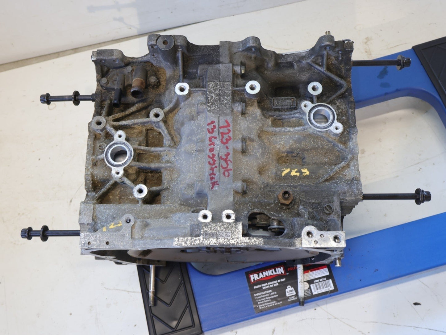 2013-2014 Subaru XV Crosstrek Engine Short Block Assembly Motor 2.0L AT OEM