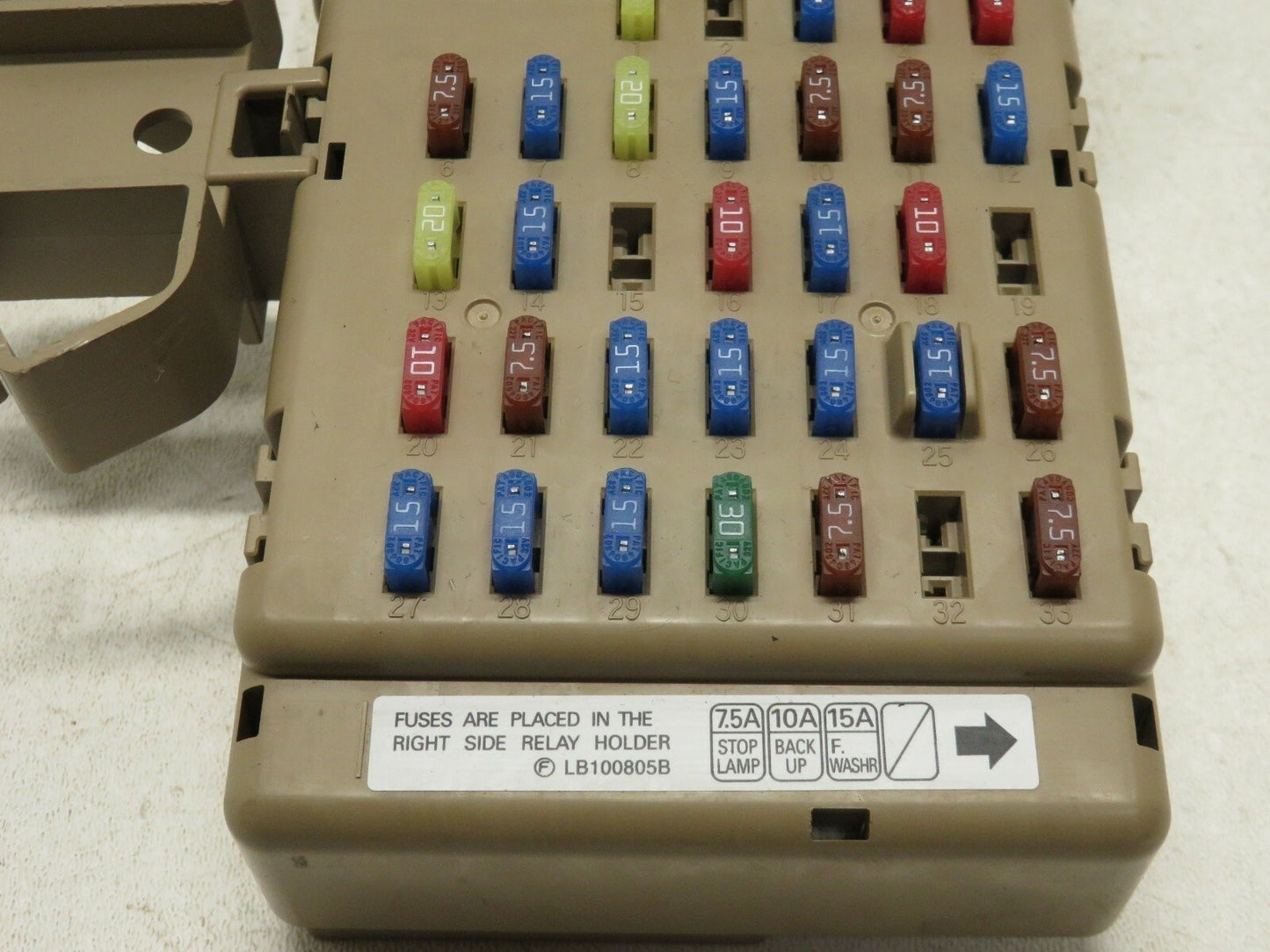 2009-2013 Subaru Forester XT Dash Fuse Box Relay Juction 82201FG010 OEM