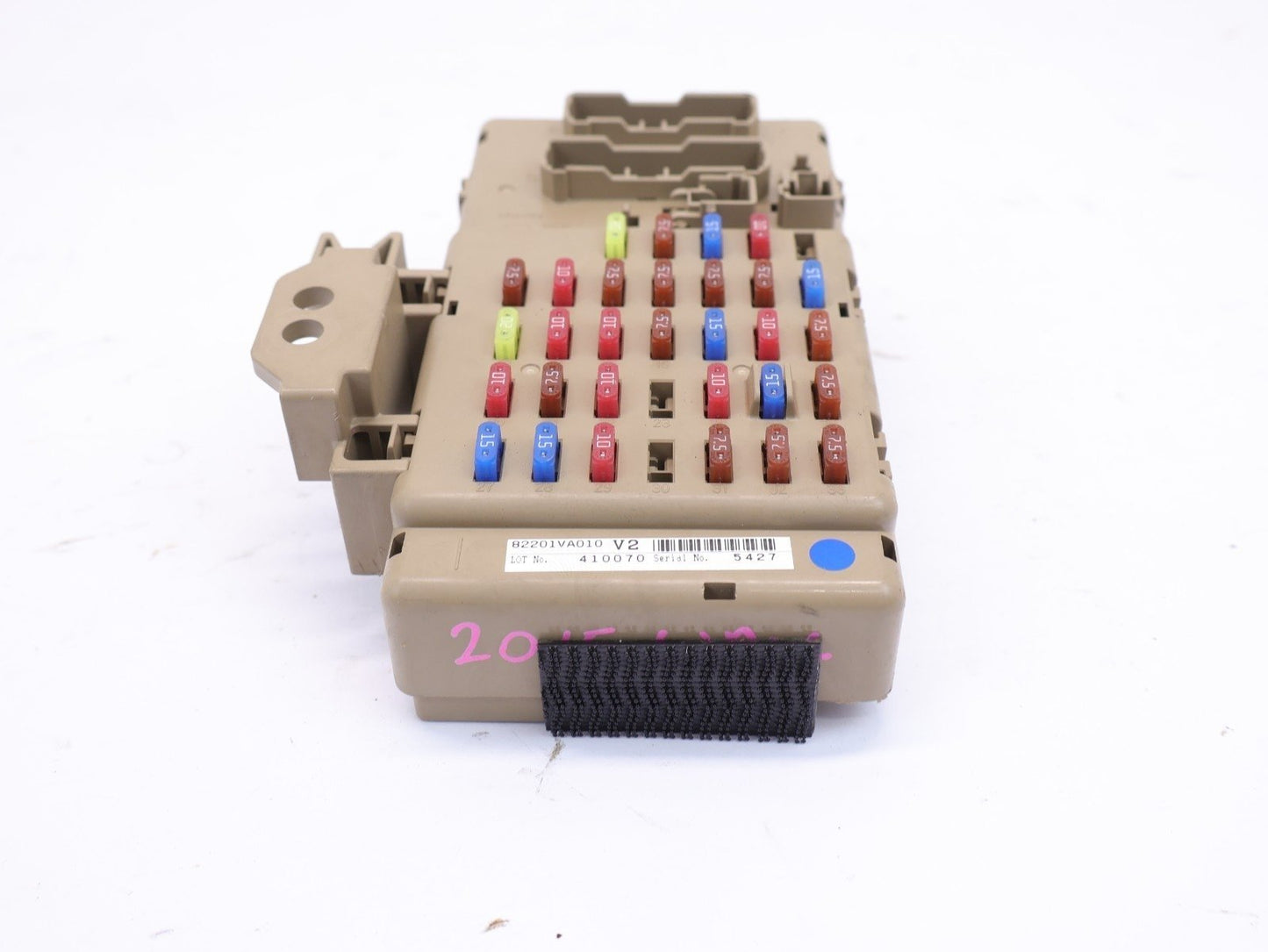 2015 Subaru WRX Dash Interior Fuse Block Junction Box 82201VA010 OEM 15