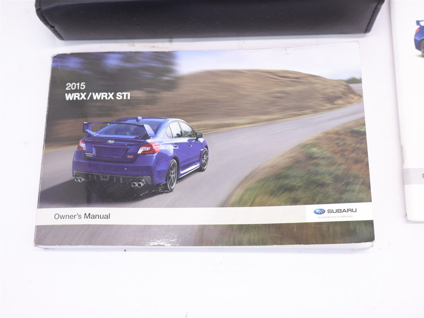 2015 Subaru WRX / WRX STI Owners Manual Booklet Book and Case OEM