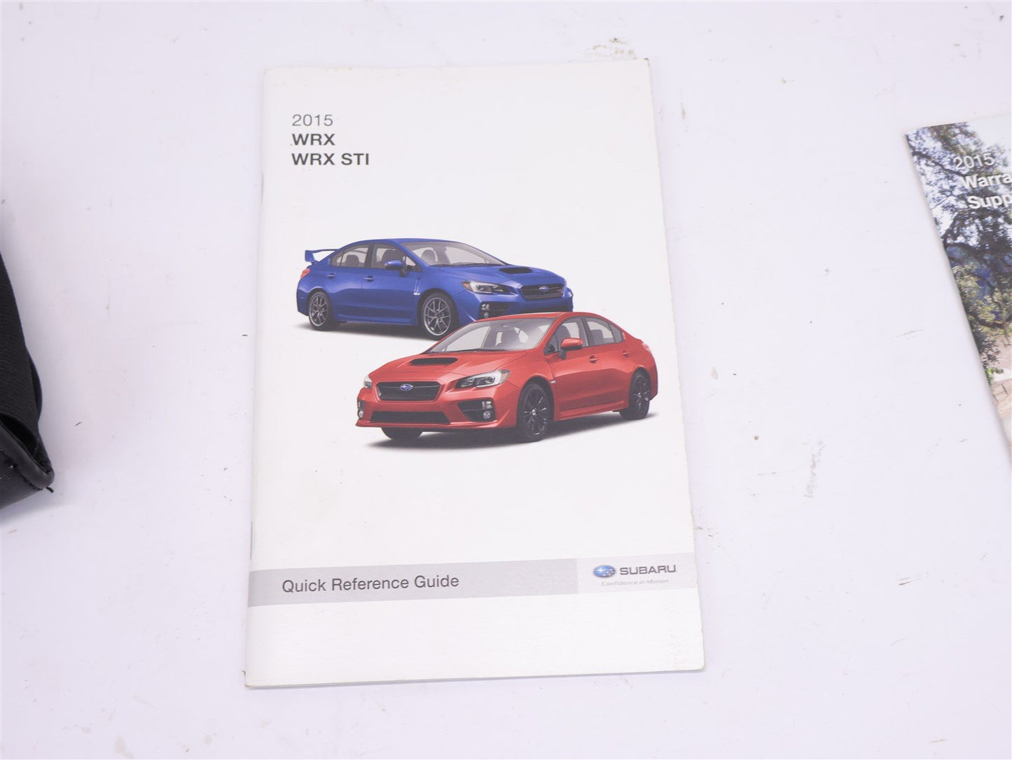 2015 Subaru WRX / WRX STI Owners Manual Booklet Book and Case OEM