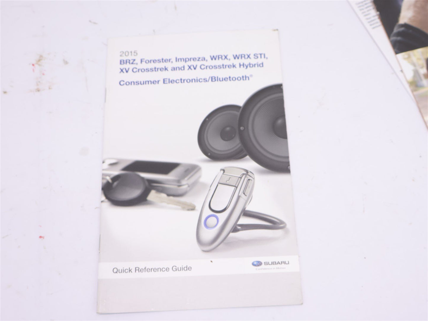 2015 Subaru WRX / WRX STI Owners Manual Booklet Book and Case OEM