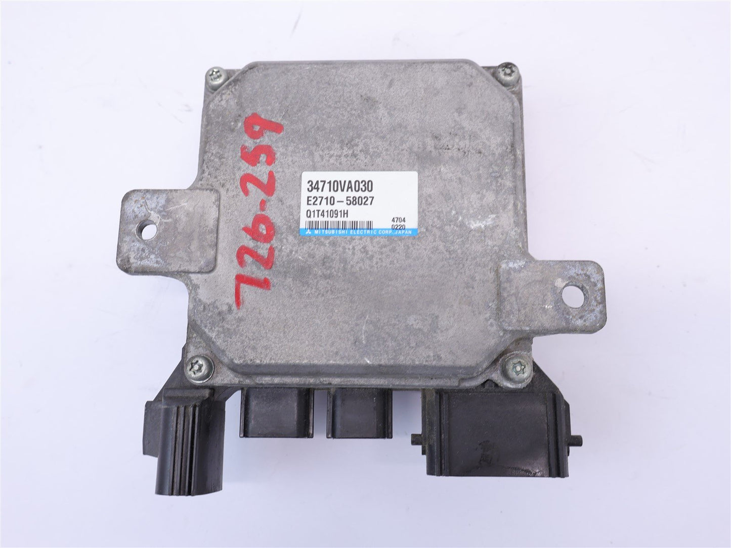 2015 Subaru WRX Electronic Power Steering Control Module 34710VA030 OEM