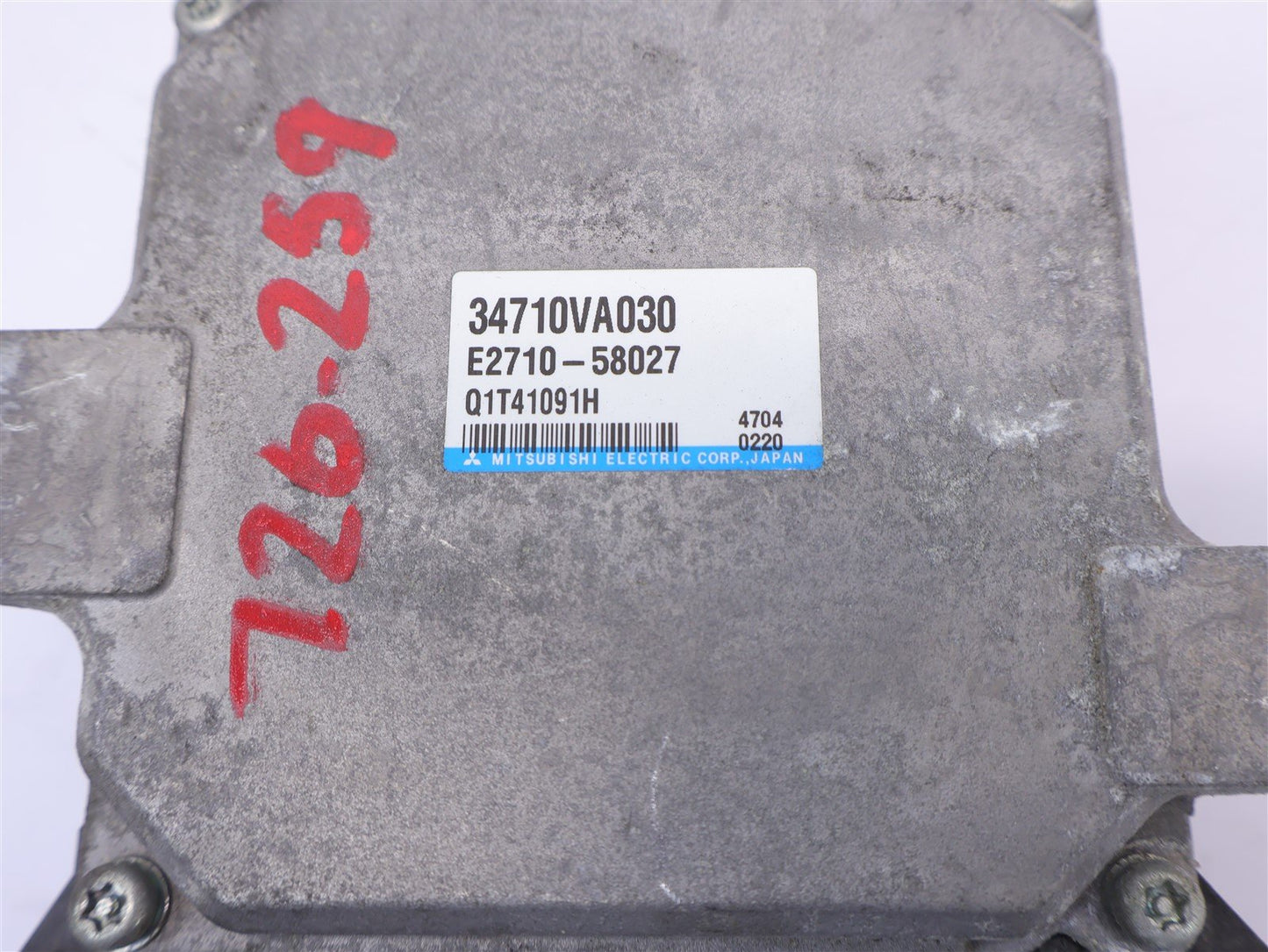 2015 Subaru WRX Electronic Power Steering Control Module 34710VA030 OEM