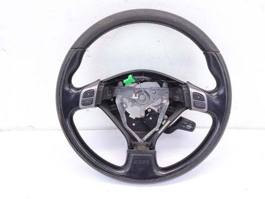 2005-2006 Subaru Legacy GT Momo Wheel WEAR Black Leather Driver OEM