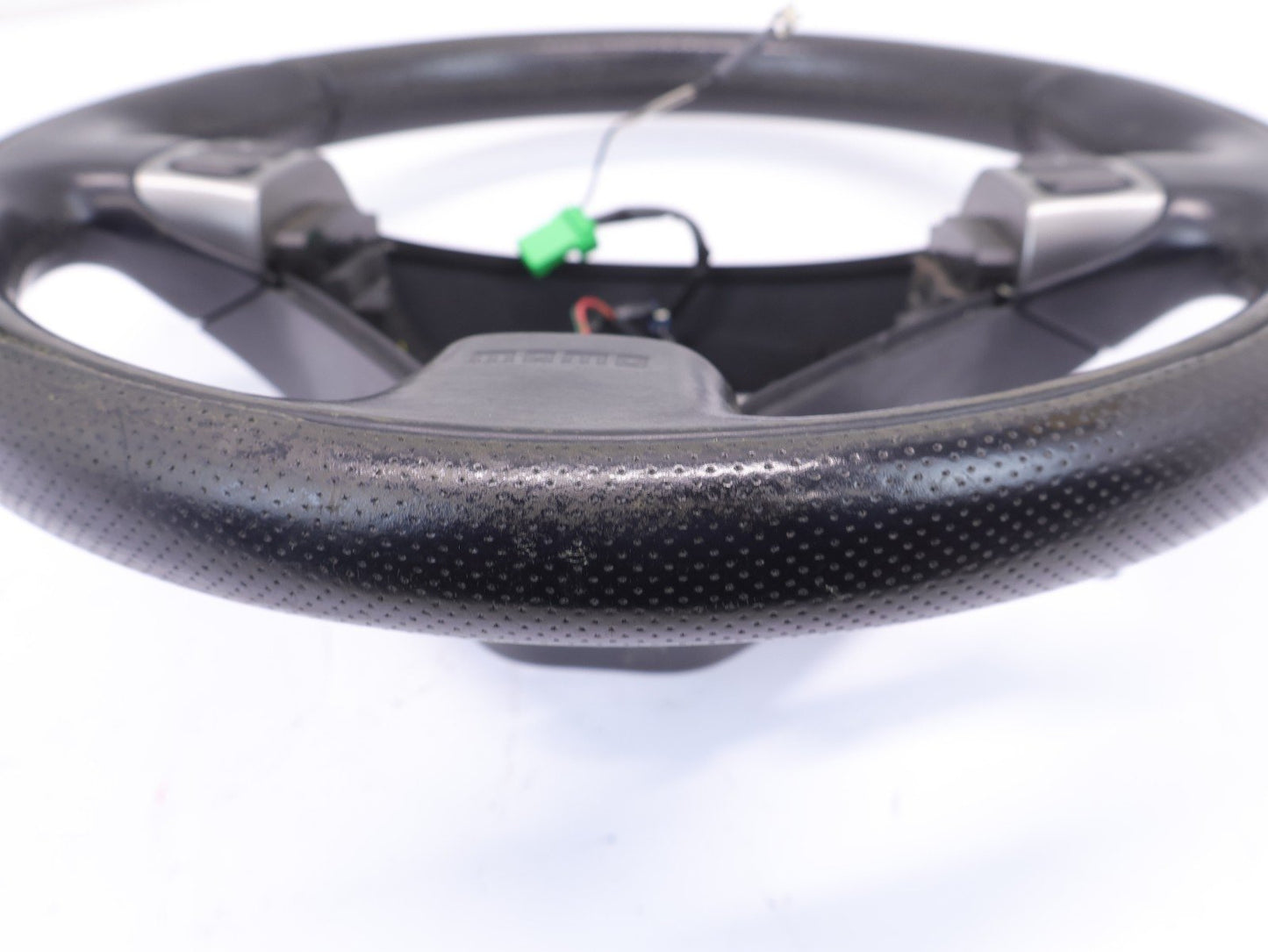 2005-2006 Subaru Legacy GT Momo Wheel WEAR Black Leather Driver OEM