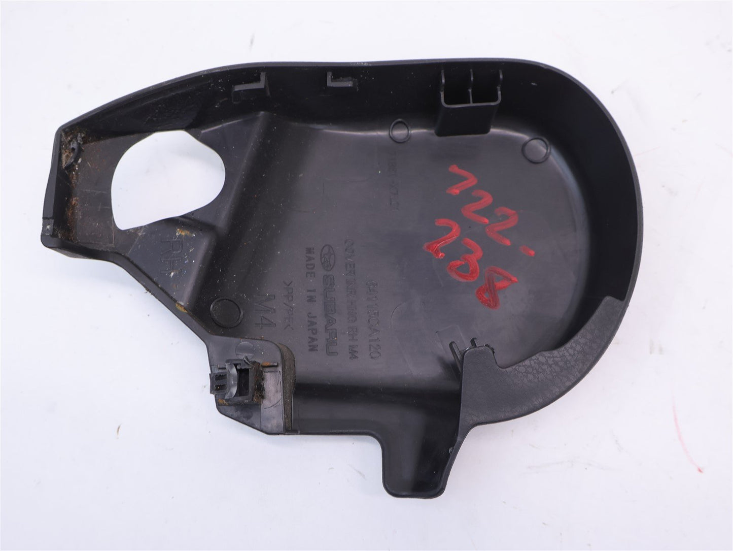 2013-2018 Subaru BRZ Passenger Seat Cushion Trim Hinge Cover Inner Front RH
