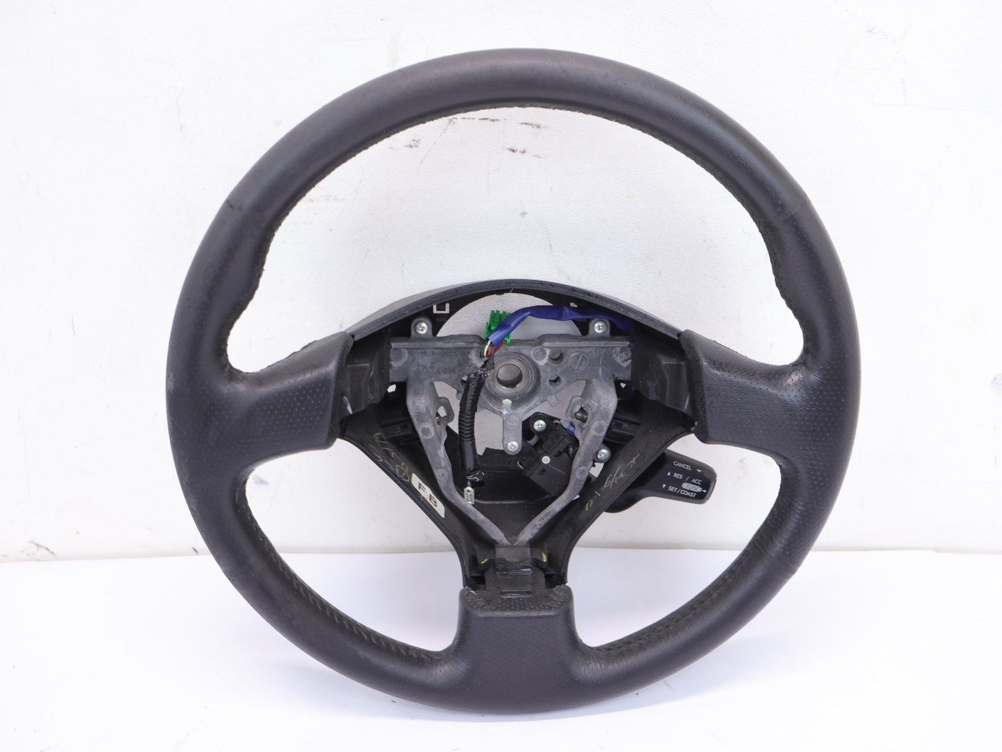 2006-2007 Subaru Impreza WRX Wheel Black Leather Driver 06-07 OEM