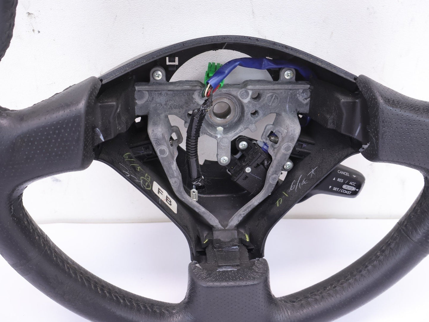 2006-2007 Subaru Impreza WRX Wheel Black Leather Driver 06-07 OEM