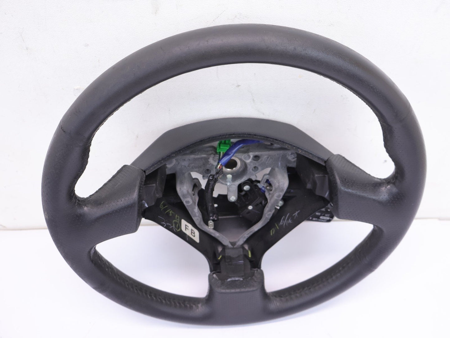 2006-2007 Subaru Impreza WRX Wheel Black Leather Driver 06-07 OEM